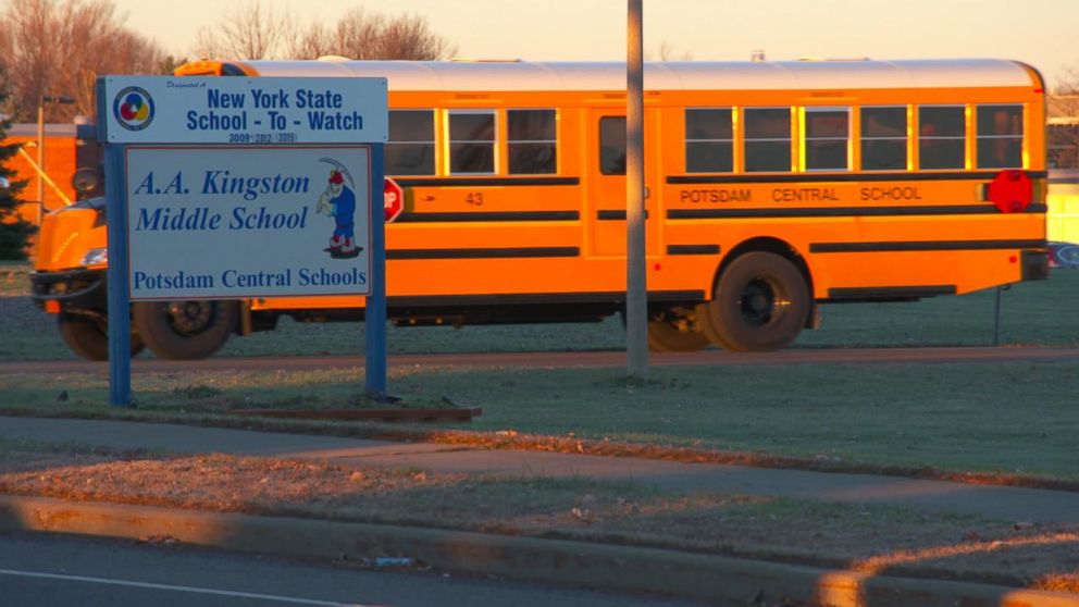 PHOTO: A.A. Kingston Middle School in Potsdam, New York.